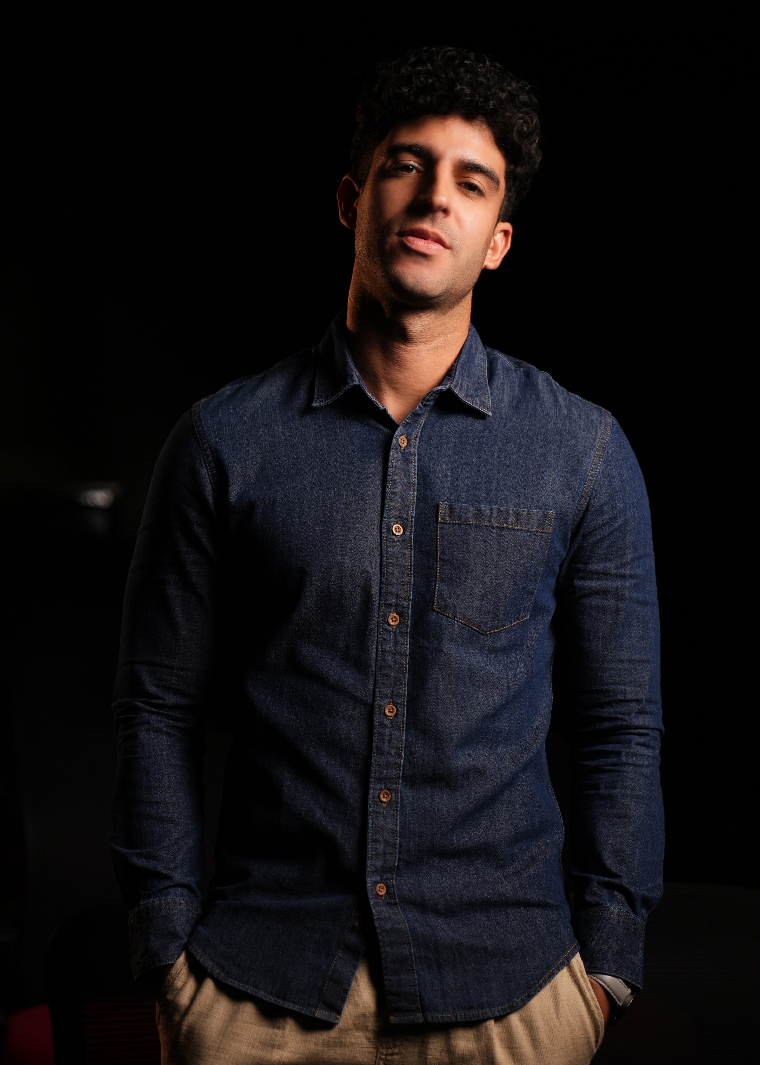 Regular Fit Indigo Denim with Pocket